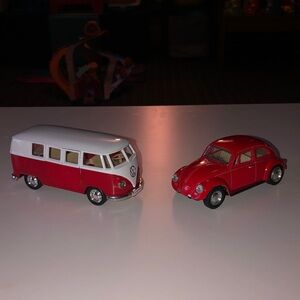 💐 Volkswagen Van & Bug Vehicle Set